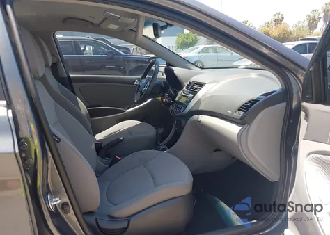 2013 Hyundai Accent Gls из США, поврежденный, VIN KMHCU4AE9DU427450